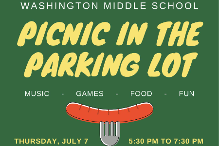 WMS Picnic in the Parking Lot July 7th
