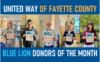 WCHCS United Way Donors of the Month April 2024