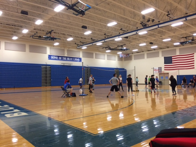 Day 2 1st period Volleyball Games