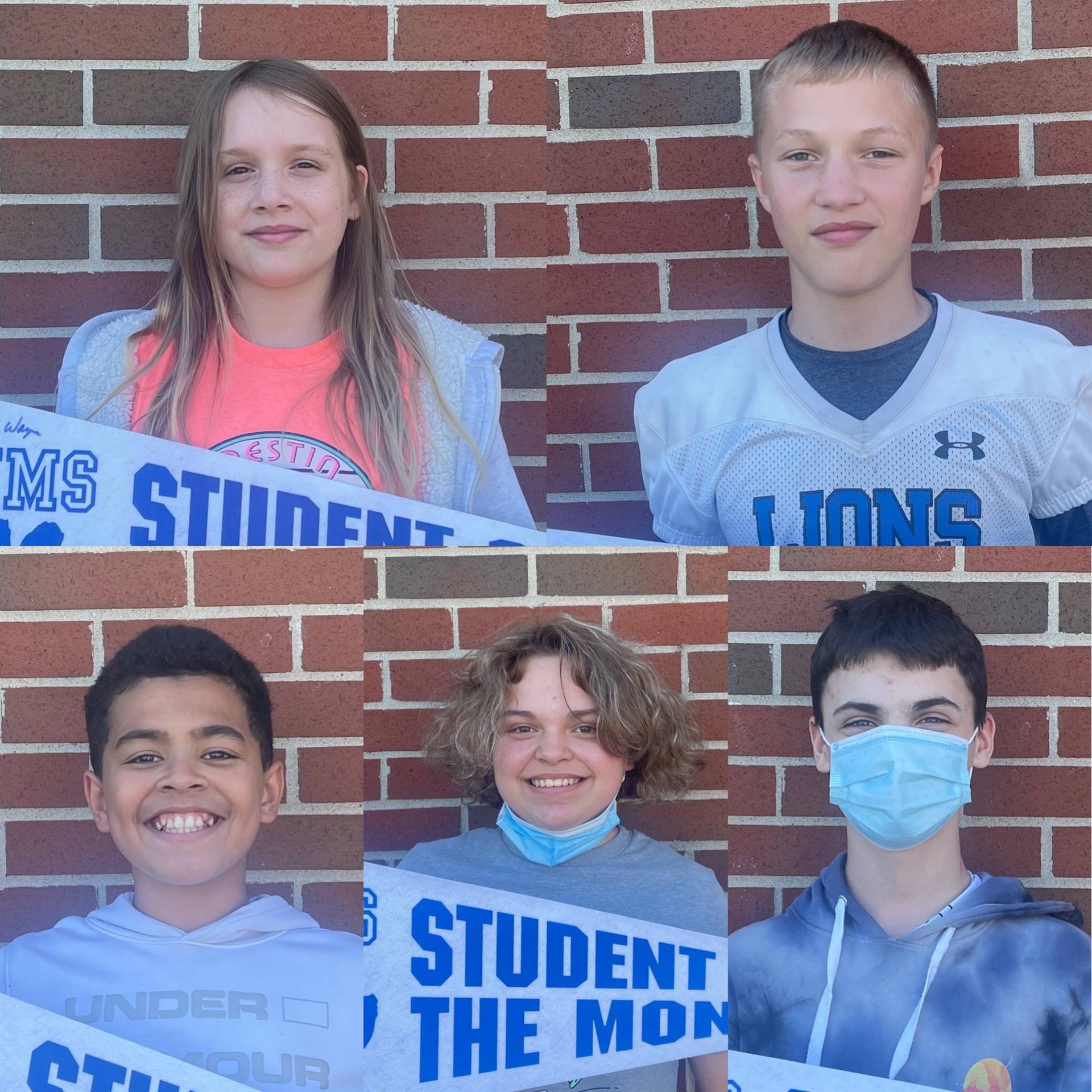September / October Students of the Month