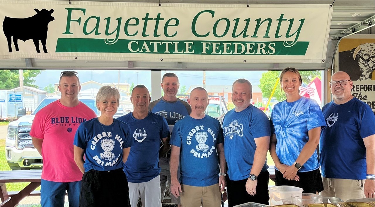 Volunteering at the Fayette County Fair