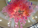 2nd Grade Project, Chihuly Style Chandelier